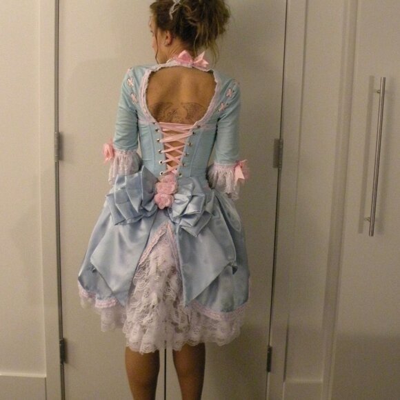 TRASHY LINGERIE Marie Antoinette Made-To-Order Costume Designed By Holly Madison - Picture 4 of 16